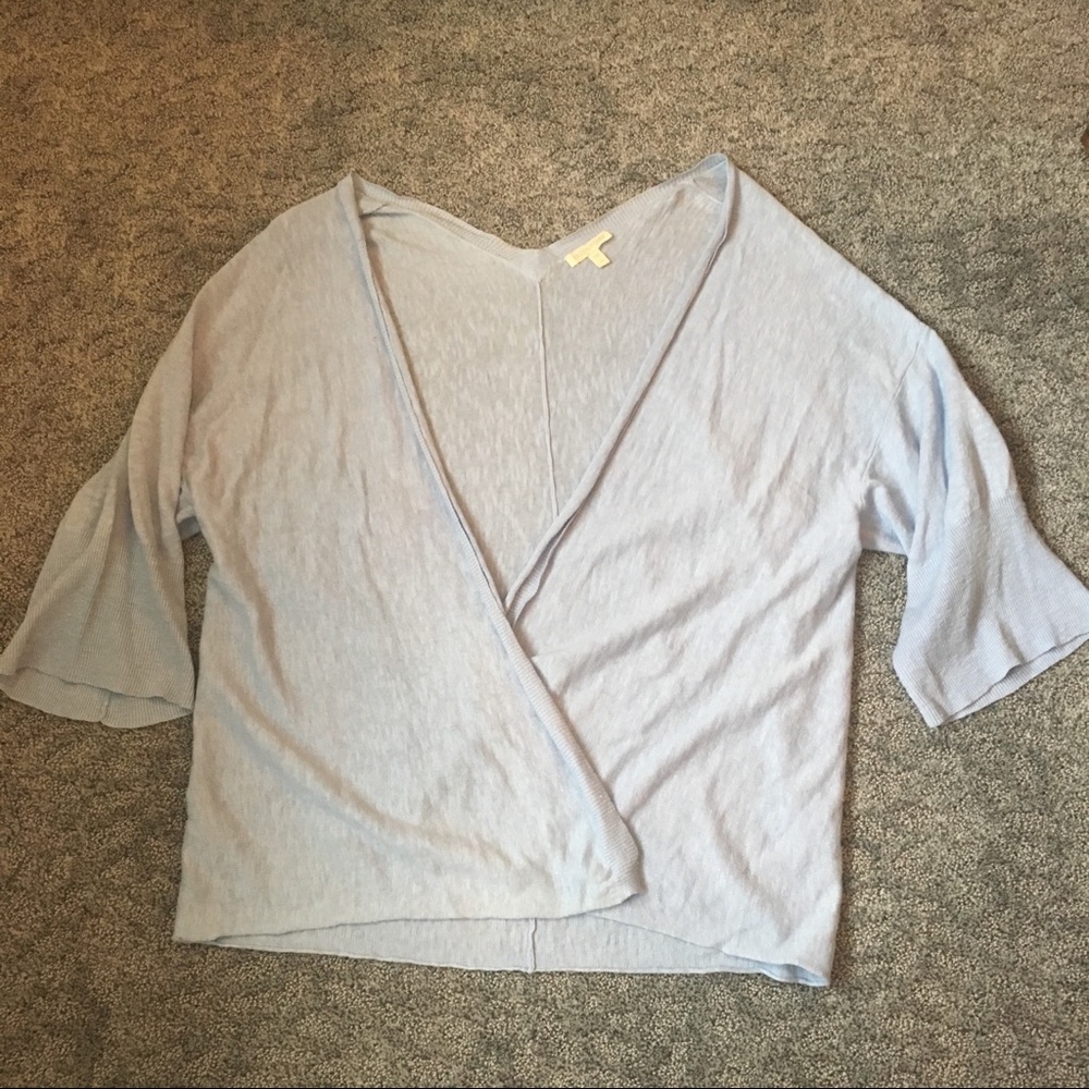 Eileen Fisher Cardigan Size Medium Light Blue